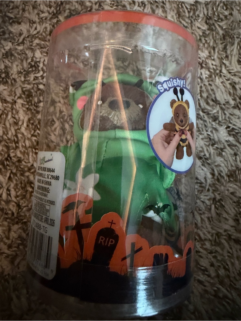 Squeeezy Dress Up Bear Frog Costume